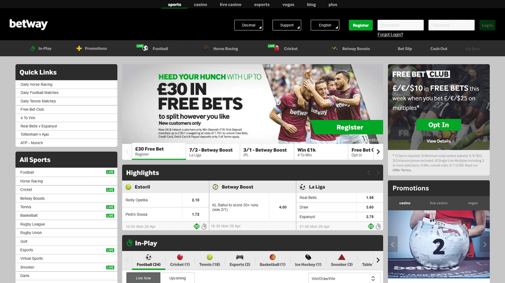 Betway Online Casino Testimonial 2025